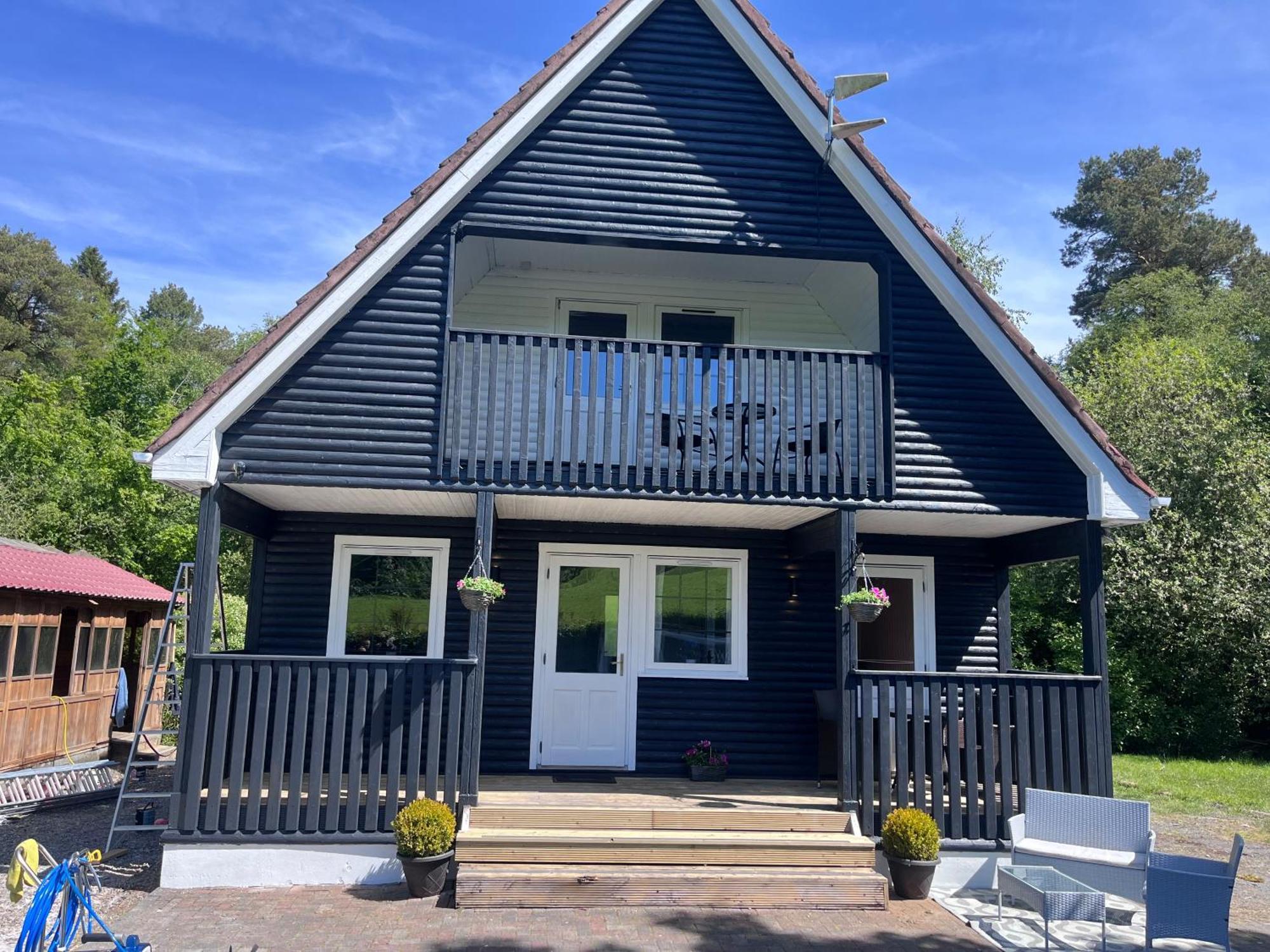 Cosy Lakeside Chalet With Option To Add Private Hot Tub Duneena Экстерьер фото